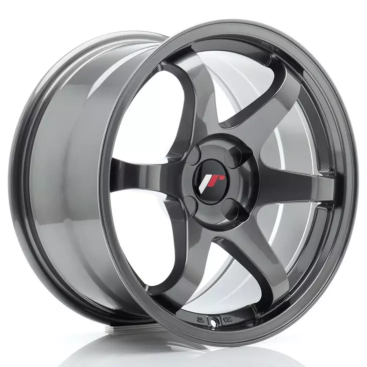 JR Wheels JR3 17x9 ET20-35 4H BLANK Gun Metal - Japan Racing vanteet - 5902211991694 - 1