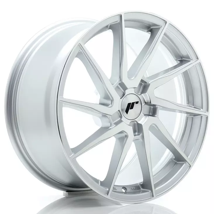 JR Wheels JR36 18x8 ET20-45 5H BLANK Silver Machined Face - Japan Racing vanteet - 5902211974574 - 1