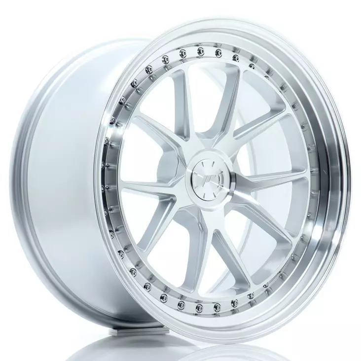 JR Wheels JR39 19x10 ET15-40 5H BLANK Silver Machined Face - Japan Racing vanteet - 5902211991274 - 1