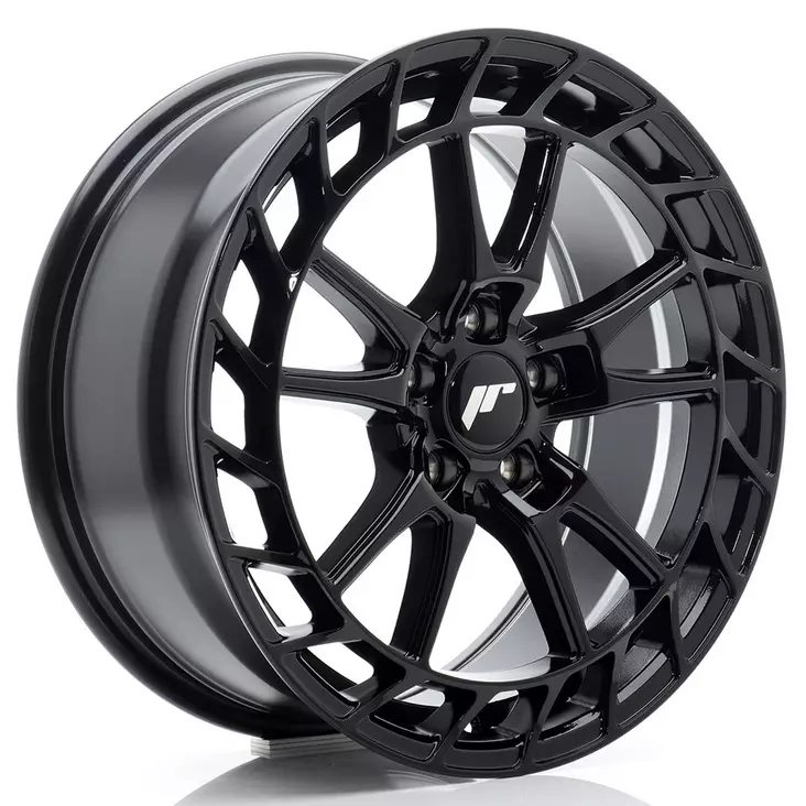 JR Wheels JR45 18x8 ET45 5x112 Glossy Black - Japan Racing vanteet - 5902211999744 - 1