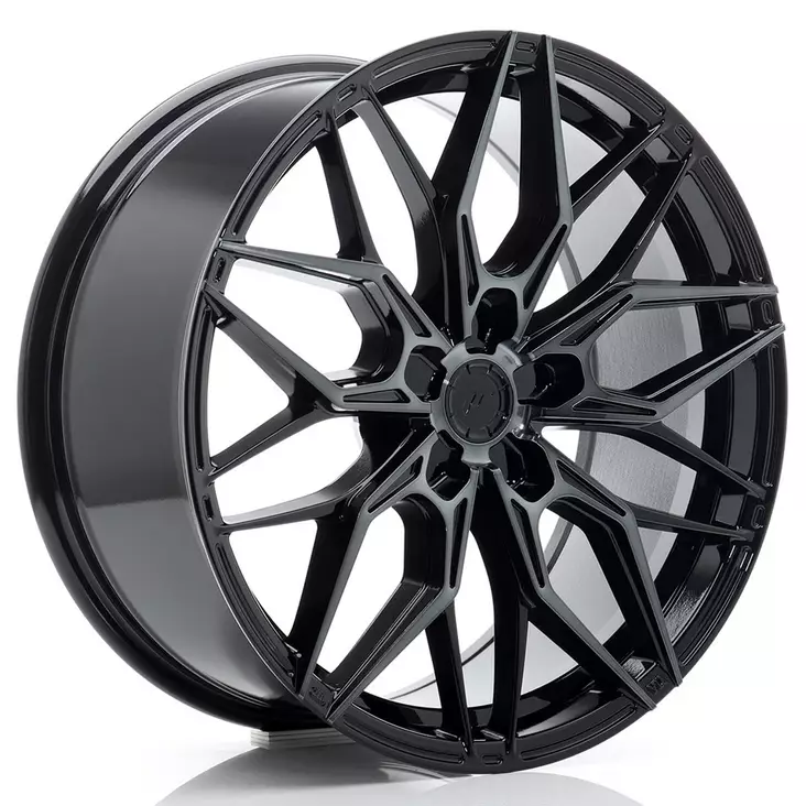 JR Wheels JR46 19x8 ET20-40 5H BLANK Black Machined w/Tinted Face - Japan Racing vanteet - 5902211985754 - 1