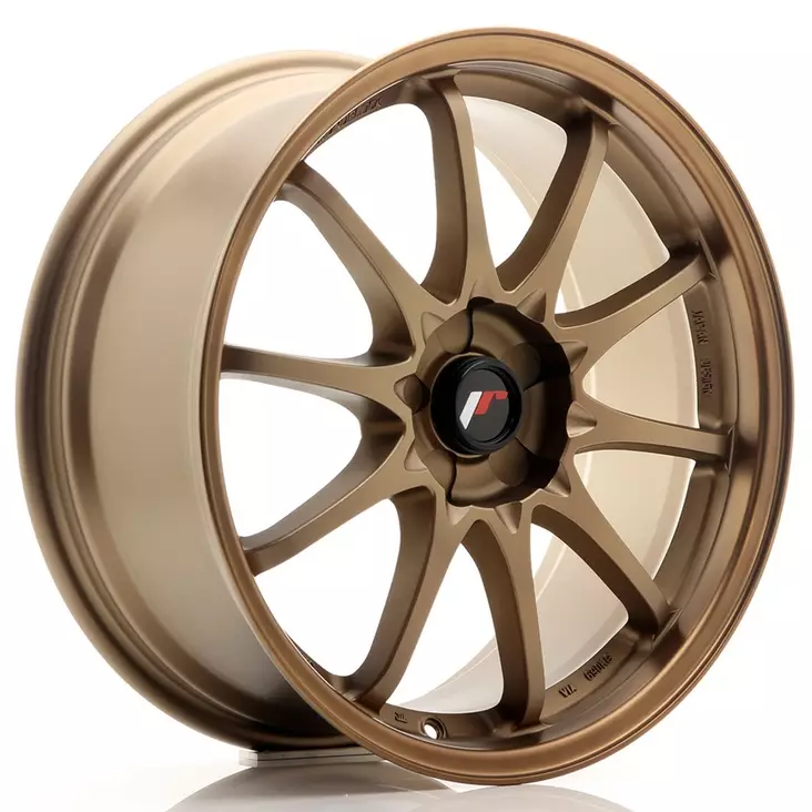 JR Wheels JR5 18x8 ET35 5H BLANK Dark Anodized Bronze - Japan Racing vanteet - 5902211910794 - 1