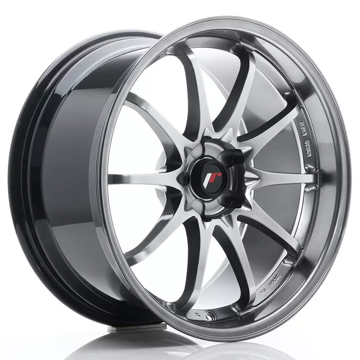 JR Wheels JR5 19x9.5 ET12-36 5H BLANK Hyper Black - Japan Racing vanteet - 5902211902744 - 1
