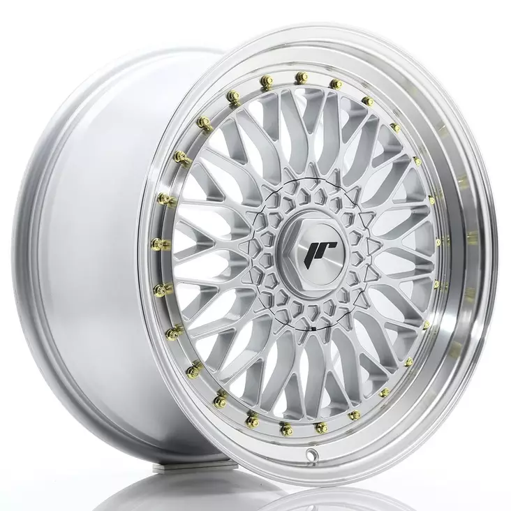 JR Wheels JR9 19x9,5 ET35 BLANK Silver w/Machined Lip - Japan Racing vanteet - 5902211917274 - 1