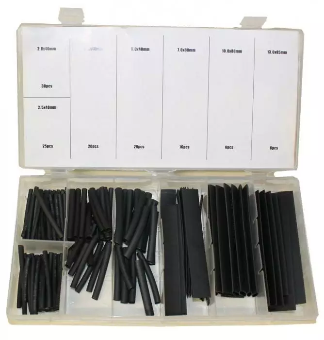 Kutistesukkalajitelma 127 osaa - Autotyökalut ja tarvikkeet - 6430032150024 - 1