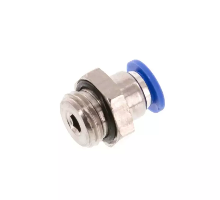 Paineilmaliitin 1/4" G uroskierre - 6mm letku - Paineilmaliittimet ja sovitteet - paineil0054 - 1