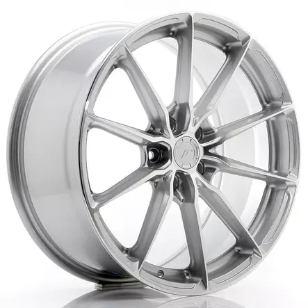 JR Wheels JR37 19x8,5 ET35 5x112 Silver Machined Face - Japan Racing vanteet - 5906871106535 - 1