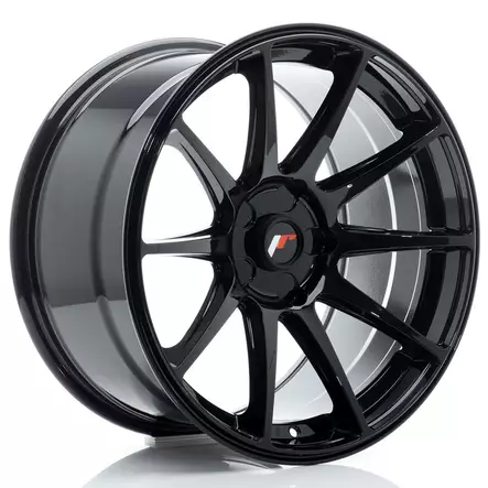 JR Wheels JR11 18x9,5 ET30 5x112 Gloss Black - Japan Racing vanteet - 5906871179485 - 1