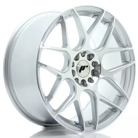 JR Wheels JR18 18x8,5 ET35 5x100/120 Silver Machined Face - Japan Racing vanteet - 5902211994145 - 2
