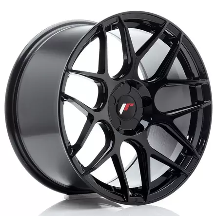 JR Wheels JR18 18x9,5 ET20-43 BLANK Gloss Black - Japan Racing vanteet - 5906871153225 - 1