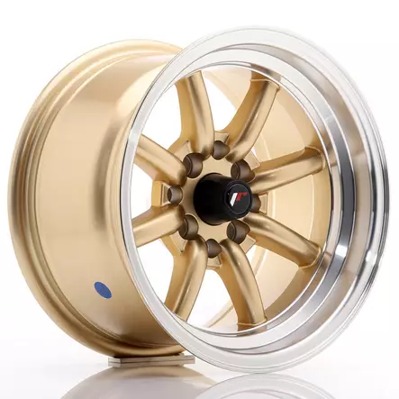 JR Wheels JR19 14x8 ET-13 4x100/114 Gold - Japan Racing vanteet - 5902211938385 - 1