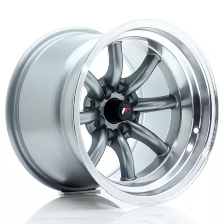 JR Wheels JR19 15x10,5 ET-32 4x100/114 Gun Metal - Japan Racing vanteet - 5902211912095 - 1