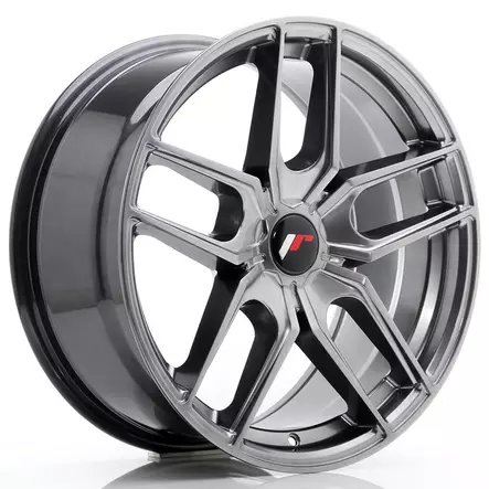 JR Wheels JR25 18x8,5 ET20-40 5H BLANK Hyper Black - Japan Racing vanteet - 5902211925255 - 1