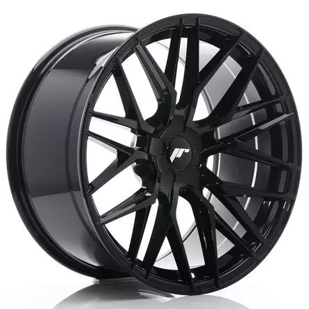 JR Wheels JR28 20x10 ET20-40 5H BLANK Gloss Black - Japan Racing vanteet - 5902211929345 - 1