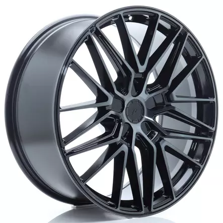 JR Wheels JR38 21x9 ET10-52 5H BLANK Black Brushed w/Tinted Face - Japan Racing vanteet - 5902211968405 - 1