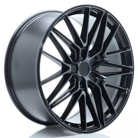 JR Wheels JR38 22x9 ET35 5x108 Black Brushed - Japan Racing vanteet - 5906871110105 - 1