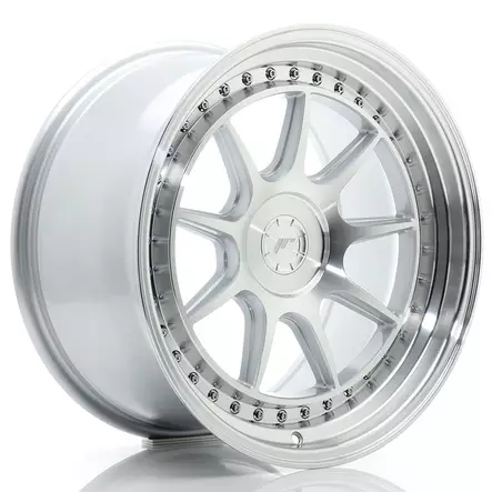 JR Wheels JR47 18x9,5 ET15-35 5H BLANK Silver Machined Face - Japan Racing vanteet - 5902211994435 - 1