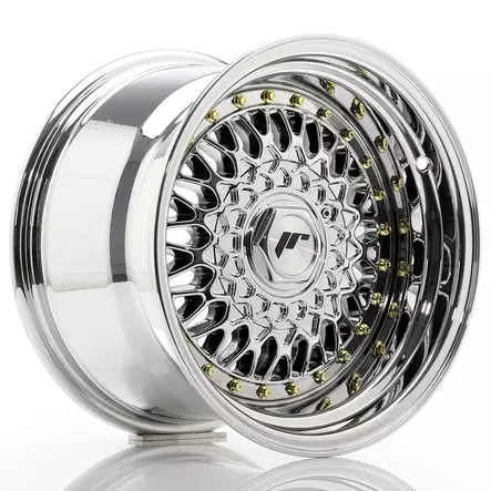 JR Wheels JR9 15x9 ET10 4x100/108 Chrome - Japan Racing vanteet - 5902211919605 - 1