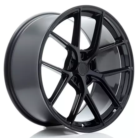 JR Wheels SL01 20x10 ET15-48 5H BLANK Gloss Black - Japan Racing vanteet - 5906871149525 - 1