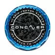Concaver Premium Center Cap - Forged Carbon - Blue Anodized - Vanteiden keskikupit - 5906871153805 - 1