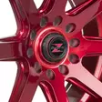 Barzetta Grottesco Candy Red 17x9 5x114,3 ET25 vanne - Alumiinivanteet muut merkit - BARZ01165 - 4