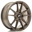 JR Wheels JR21 17x7 ET20-40 4H BLANK Matt Bronze - Japan Racing vanteet - 5902211995715 - 1