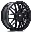 JR Wheels JR28 17x7 ET20-45 BLANK Glossy Black - Japan Racing vanteet - 5902211946205 - 1
