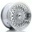 JR Wheels JR9 16x8 ET25 BLANK Silver w/ Machined Lip+Silver Rivets - Japan Racing vanteet - 5906871165105 - 1