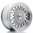 JR Wheels JR9 18x9 ET35 5x100/120 Silver w/Machined Lip - Japan Racing vanteet - 5902211908005 - 1