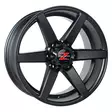 Terreno MattBlack 7.5x17 - Alumiinivanteet muut merkit - 6438431045705 - 1
