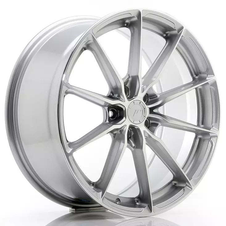 JR Wheels JR37 19x8,5 ET35 5x112 Silver Machined Face - Japan Racing vanteet - 5906871106535 - 1