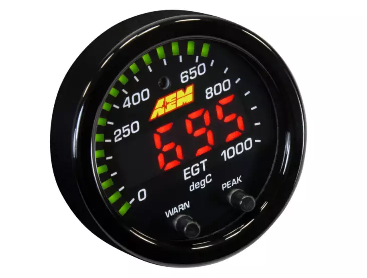 AEM X-Series Pakolämpömittari (EGT) 0-1000C - Muut moottorin lisämittarit - 30-0305 - 1