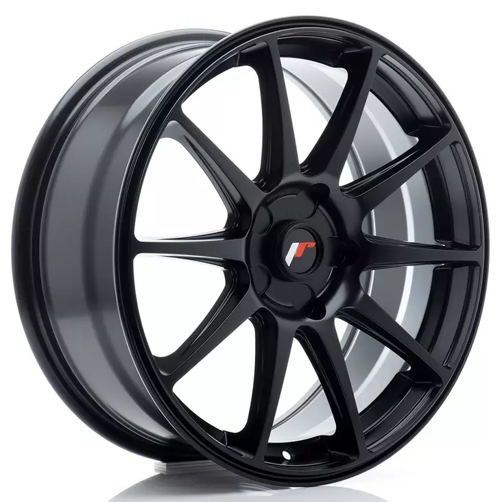 JR Wheels JR11 18x7,5 ET40 5x114,3 Matt Black - Japan Racing vanteet - 5906871145725 - 1