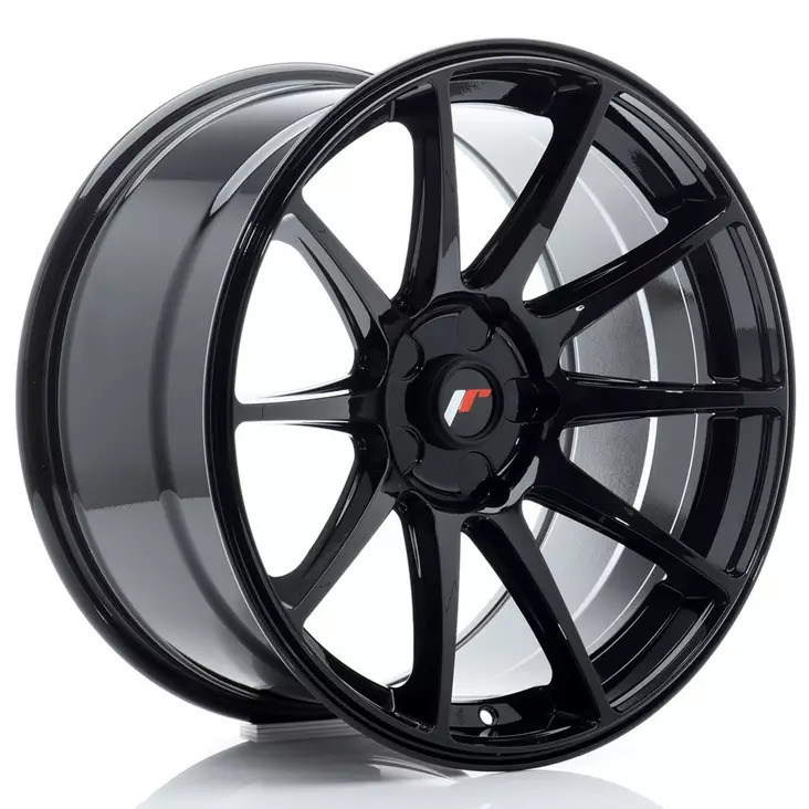 JR Wheels JR11 18x9,5 ET30 5x112 Gloss Black - Japan Racing vanteet - 5906871179485 - 1