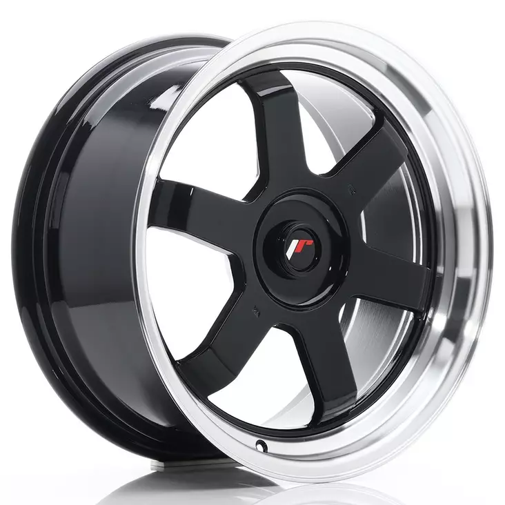 JR Wheels JR12 17x8 ET35 Blank Gloss Black - Japan Racing vanteet - 5902211912545 - 1