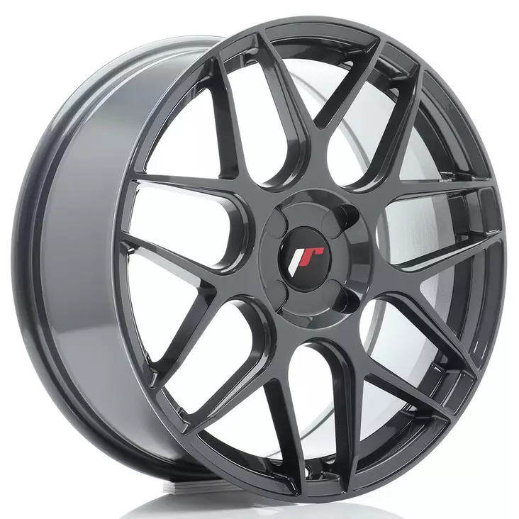 JR Wheels JR18 18x7,5 ET20-40 4H BLANK Hyper Gray - Japan Racing vanteet - 5902211993865 - 1