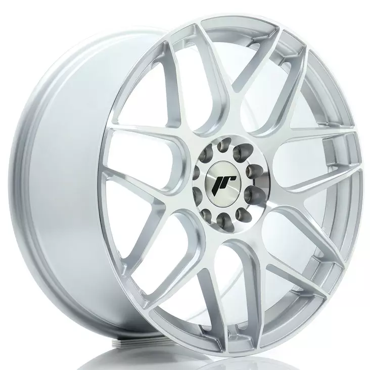 JR Wheels JR18 18x8,5 ET35 5x100/120 Silver Machined Face - Japan Racing vanteet - 5902211994145 - 1