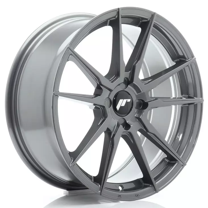 JR Wheels JR21 18x8 ET20-40 4H BLANK Hyper Gray - Japan Racing vanteet - 5902211996125 - 1