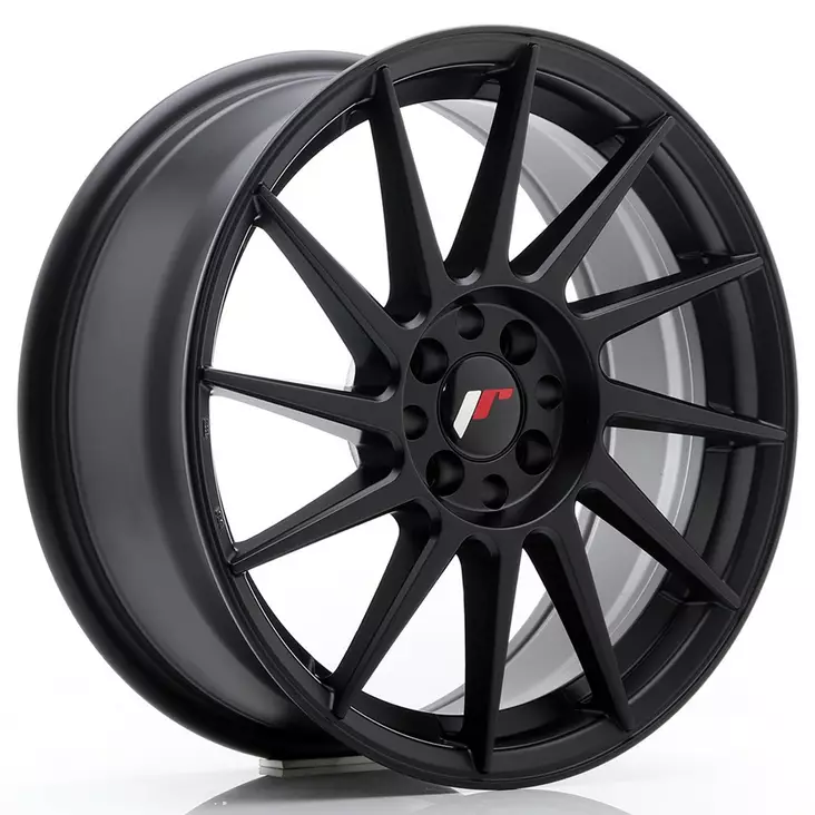 JR Wheels JR22 17x7 ET35 4x100/114 Matt Black - Japan Racing vanteet - 5902211919285 - 1