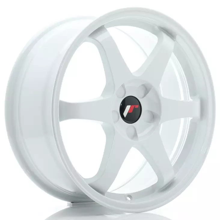 JR Wheels JR3 18x8 ET20-45 5H BLANK White - Japan Racing vanteet - 5902211989325 - 1