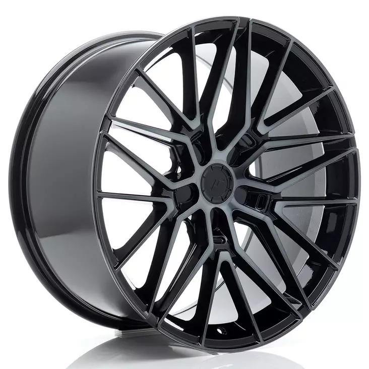 JR Wheels JR38 20x9 ET20-35 5H BLANK Black Machined w/Tinted Face - Japan Racing vanteet - 5902211975755 - 1