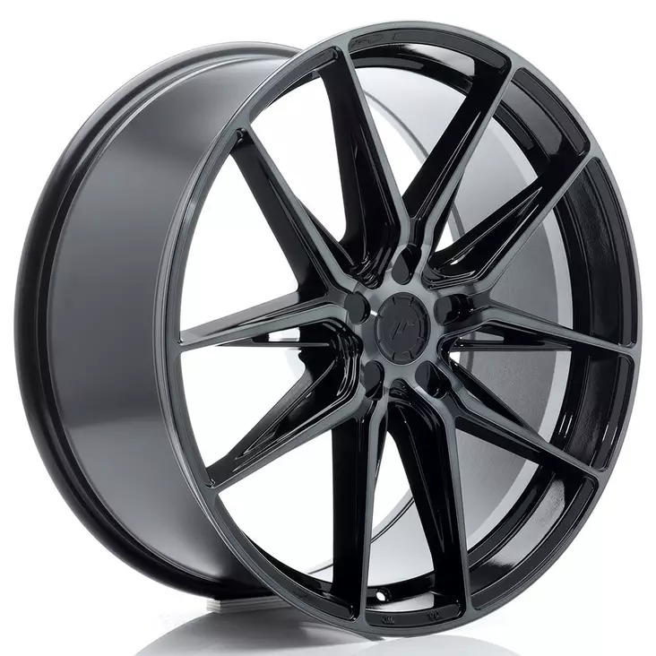 JR Wheels JR44 21x9 ET20-40 5H BLANK Black Machined w/Tinted Face - Japan Racing vanteet - 5902211988175 - 1