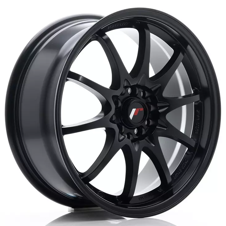 JR Wheels JR5 17x7,5 ET35 4x100/114,3 Matt Black - Japan Racing vanteet - 5902211923695 - 1