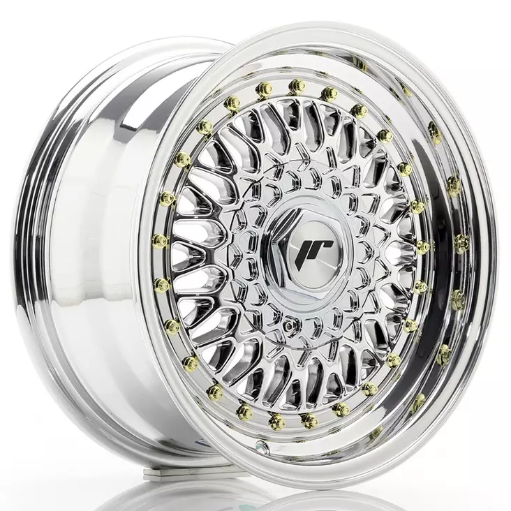 JR Wheels JR9 15x7 ET20 4x100/108 Chrome - Japan Racing vanteet - 5902211912125 - 1