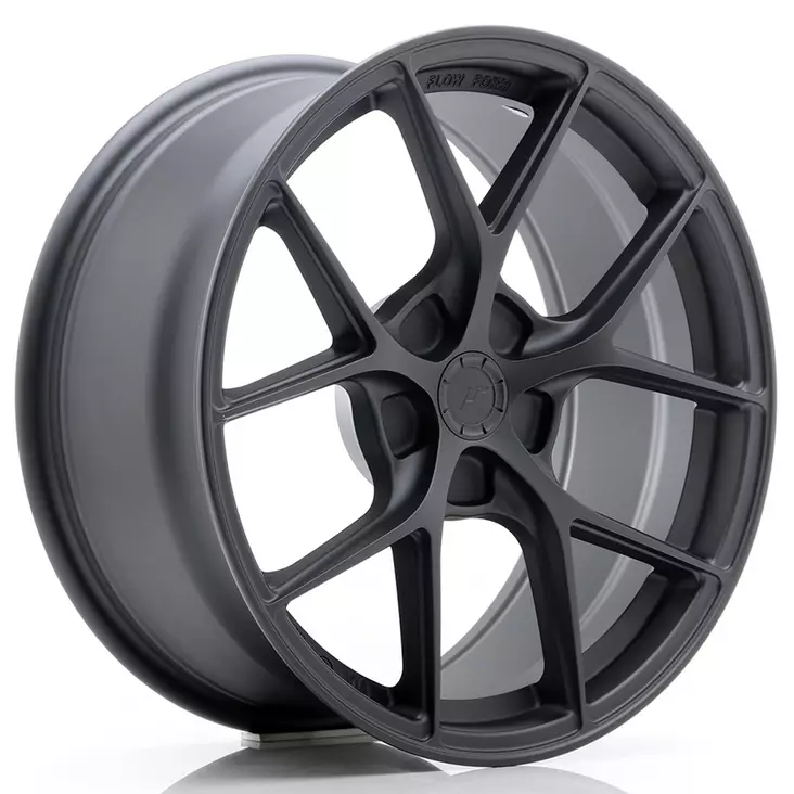 JR Wheels SL01 18x8 ET35 5x100 Matt Gun Metal - Japan Racing vanteet - 5906871110655 - 1