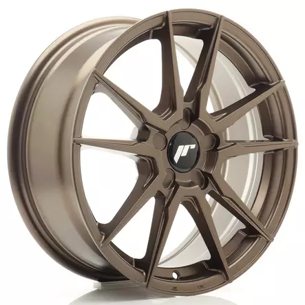 JR Wheels JR21 17x7 ET20-40 5H BLANK Matt Bronze - Japan Racing vanteet - 5902211995746 - 1