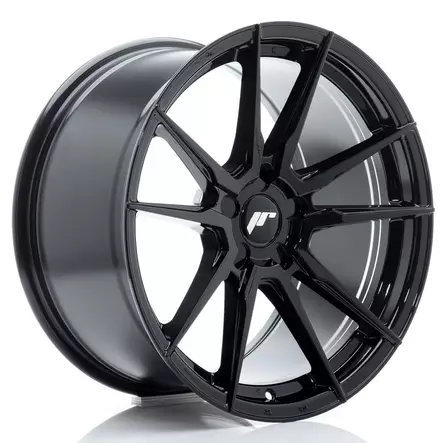 JR Wheels JR21 18x9,5 ET20-40 5H BLANK Gloss Black - Japan Racing vanteet - 5902211996286 - 1
