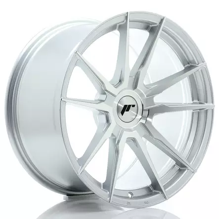 JR Wheels JR21 18x9,5 ET20-40 BLANK Silver Machined Face - Japan Racing vanteet - 5902211996316 - 1