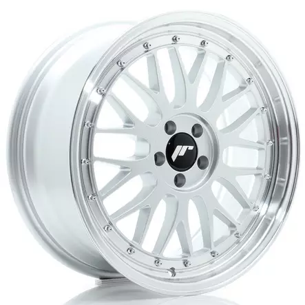 JR Wheels JR23 18x8,5 ET35 5x120 Hyper Silver w/Machined Lip - Japan Racing vanteet - 5902211995296 - 1