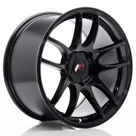 JR Wheels JR29 17x9 ET20-38 BLANK Gloss Black - Japan Racing vanteet - 5906871153256 - 1